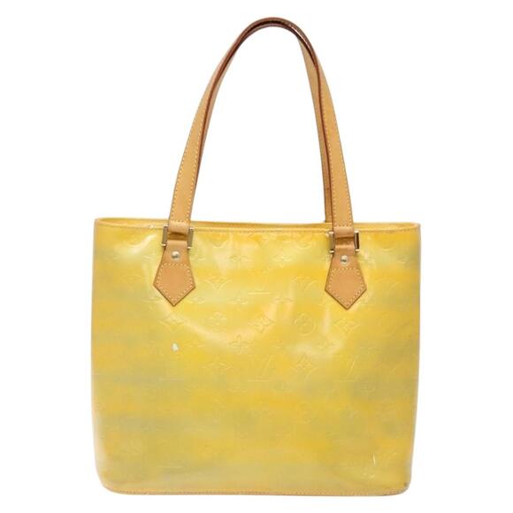 LOUIS VUITTON Monogram Vernis Houston Hand Bag Gris M91053 - Picture 3 of 13